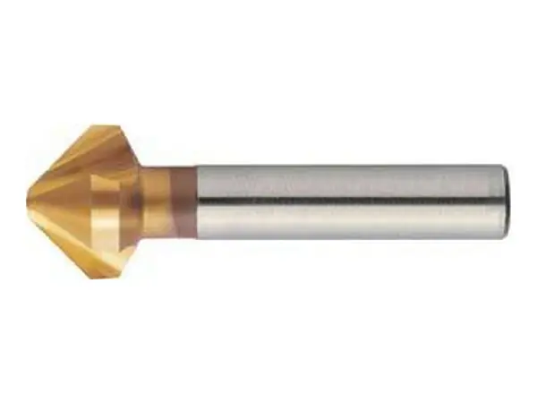 Avellanador conico DIN335HSS TiN forma C vastago cilindrico 90 40,0mm FORMAT