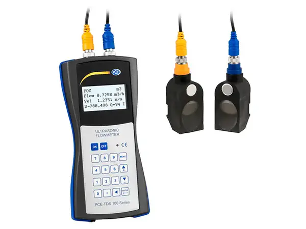 Medidor de caudal por ultrasonidos 
PCE-TDS 100H