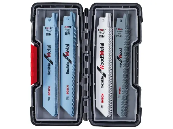 Juego hojas de sierra de sable 20 pzas. Madera/met alico Bosch 