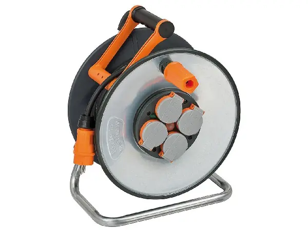 Tambor cable chapa acero H07RN-F 3G1,5 40m BGI608 professionalLINE Brennenstuhl