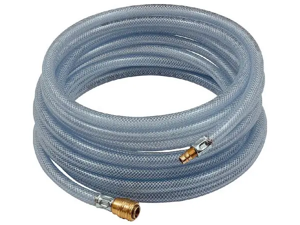 Juego de mangueras PVC acoplamiento y conector AN7,2 transparente 6x3mm 25m RIEGLER