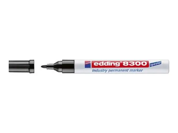 Rotulador permanente Nr.8300 negro Edding  