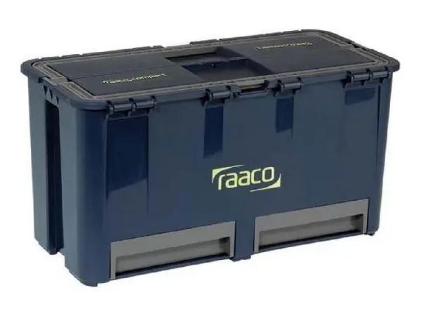 Maletin de herramientas Compact 27 474x239x248mm azul Raaco 