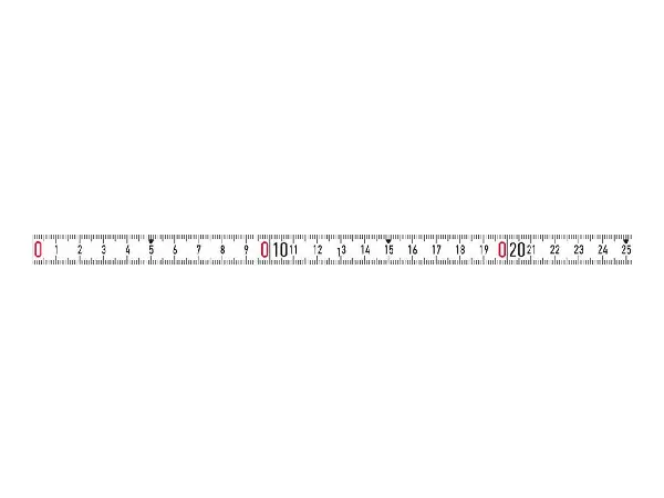 Cinta metrica blanca 10mx13mm autorretentiva LNR-SK BMI