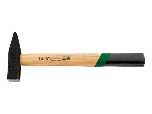Martillo cerrajero DIN1041 con mango de nogal 1000g FORTIS