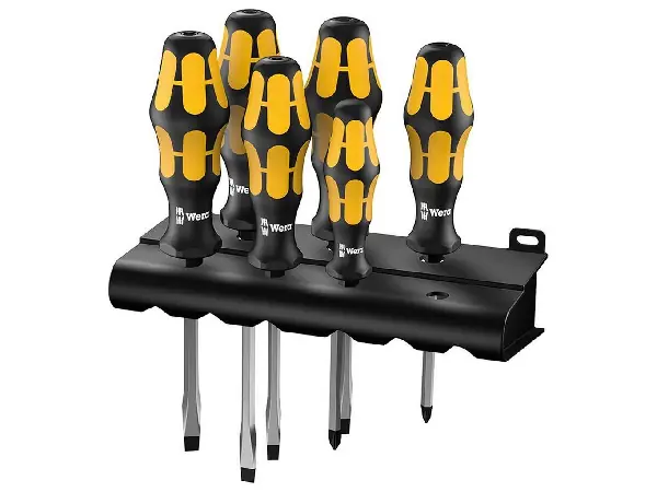 Juego de destornilladores 6 piezas con cuadrado Wera 