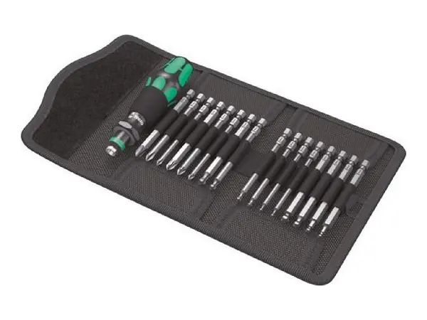 Juego de varillas intercambiables KK 60 punta esférica Wera 