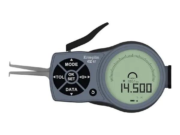 Palpador rapido de interiores IP67 medicion en 3 puntos 10-20mm KRÖPLIN