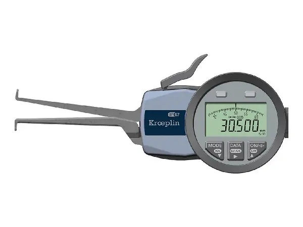 Palpador rapido de interiores IP67 medicion en 3 puntos 15-30mm KRÖPLIN