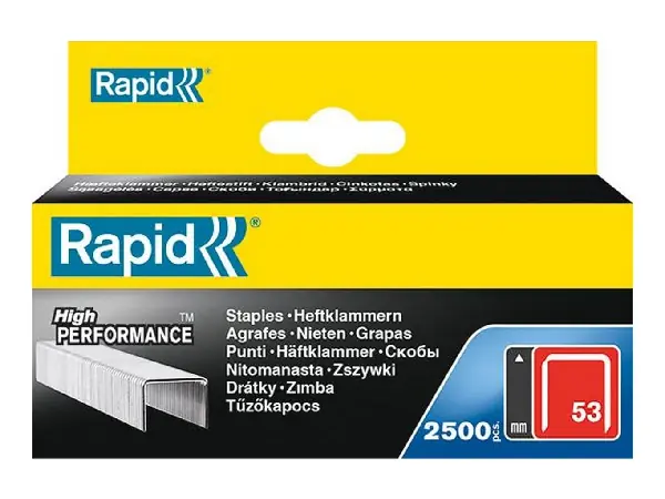 Clip Rapid 53/12 a 2500 Isaberg
