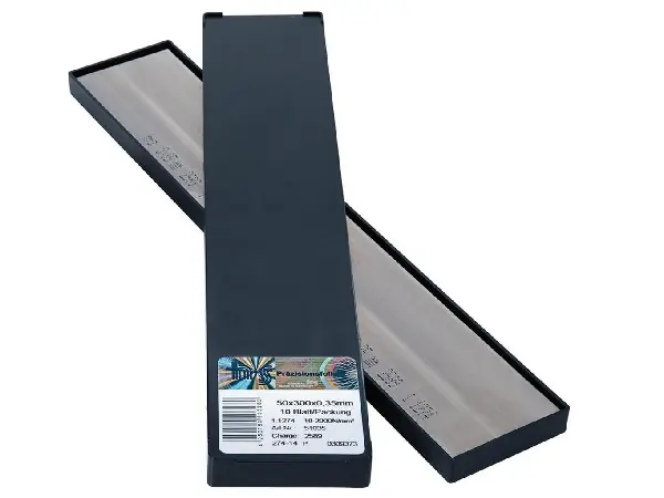 Laminas metalicas 50x300x 0,50mm 10Bl/P H+S  