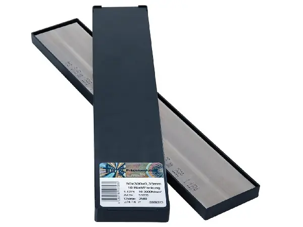 Juego laminas metalicas 5 0 mm P0,01-1,00mm H+S 