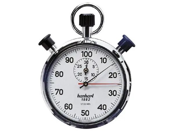 Cronometro incremental doble 1/100-min. 30min. HANHART 