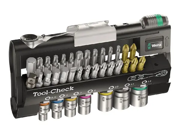 Surt. puntas 38pza. Tool-Check Wera  