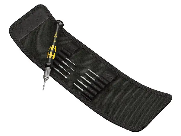 Juego atornillador elec. 11uds. punta interc. Wera  