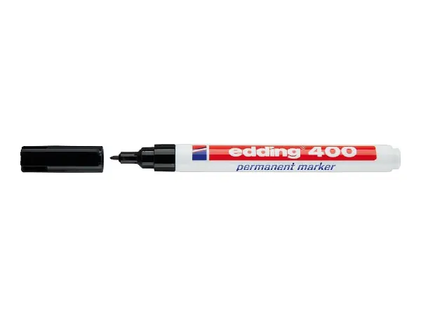 Rotulador permanente N° 400 negro Edding  