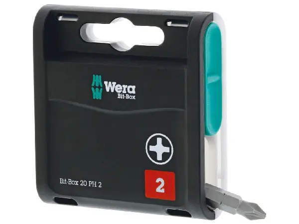 Caja de puntas 20 H PH2x 25mm Caja de 20 Wera  