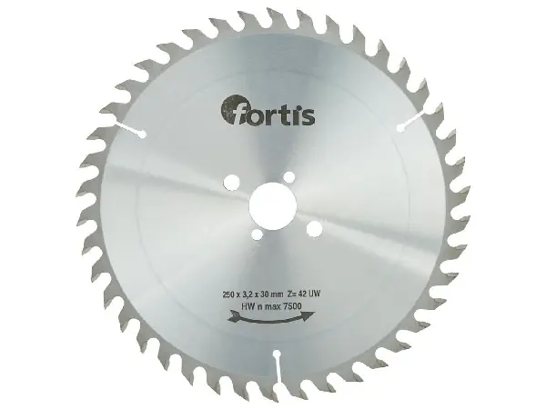 Hoja sier circ MD 250x3,2 x30mm Z42UW Fortis  