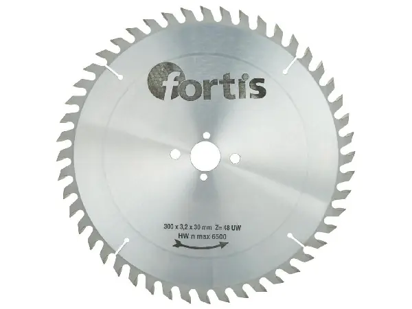 Hoja sier circ MD 300x3,2 x30mm Z48UW Fortis  