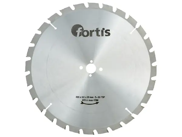 Hoja sier circ MD 400x3,8 x30mm Z28 FF Fortis  