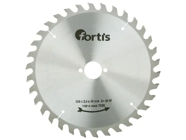 Hoja sier circ MD 230x2,6 x30mm Z34W Fortis  