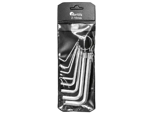 Juego destornilladores acod. 9pzs 2-10mm FORTIS  