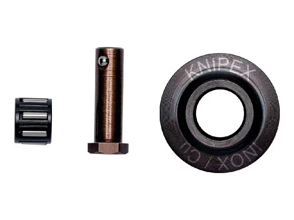 Cjto cuch. circ recambio Rueda, rod. agujas, eje Para cortatubos 6-35mm KNIPEX