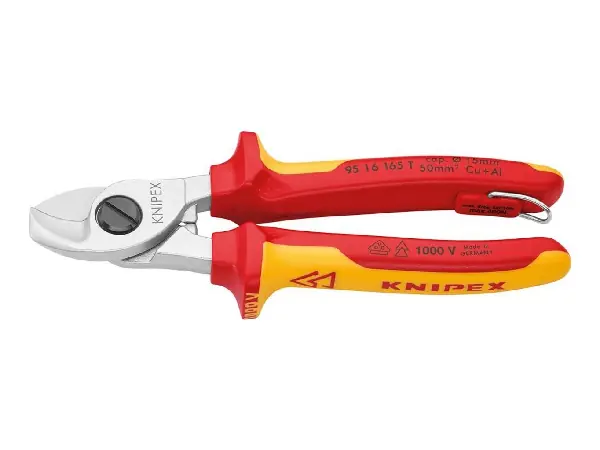 Cortacables VDE 165mm c/ ojal seg Knipex  