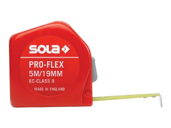 Cinta métrica de bolsillo Pro-Flex 3mx13mm Sola 