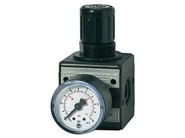 Regulador de presion multifix con Manometro BG 1 0,5-10bar G1/4