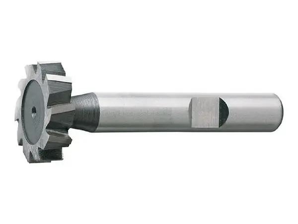 Fresa para ranuras corta DIN850 HSSCo5 pulida tipo N forma D 28,5X6mm FORMAT