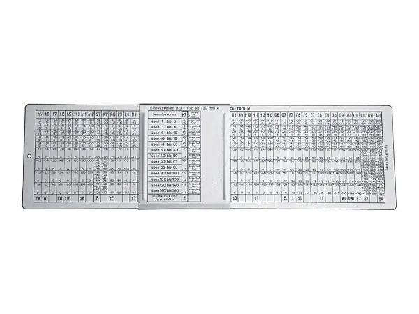 Cursor de ajuste ISO 280x80mm FORMAT  