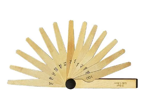 Galgas espesores preciso 20 hojas 0,05-1mm laton FORMAT 