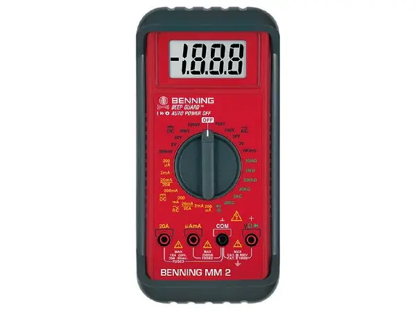 Multimetro digital MM 2 Benning  