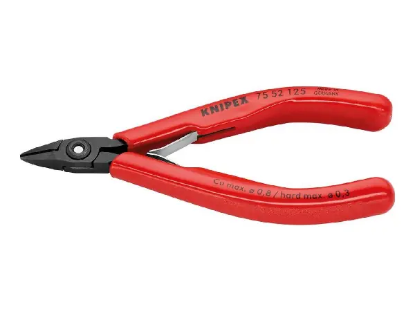 Alicate corte diag. elec. 125mm cabeza punta Knipex  