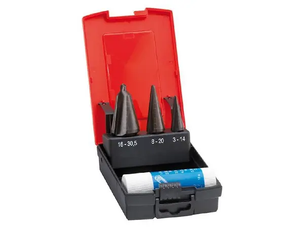Jgo brocas conicas para chapa HSS 3-30,5mm FORMAT  