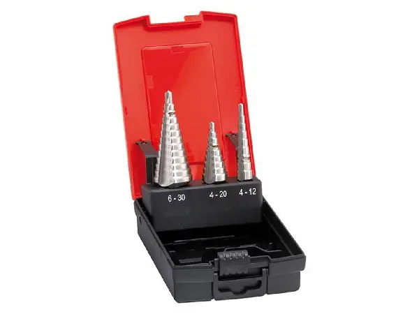 Jgo broca escalonada HSS 4-12/4-20/6-30mm FORMAT  