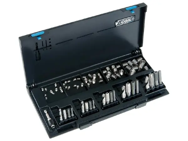 Kit reparador de roscas RAPID M5-M12 V-COIL  