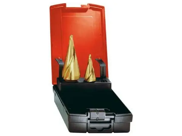 Jgo brocas conicas para chapa HSS TiN 4-31mm FORMAT 