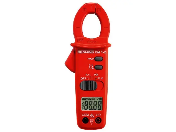 Multimetro digital de pinza CM 1-2 Benning  