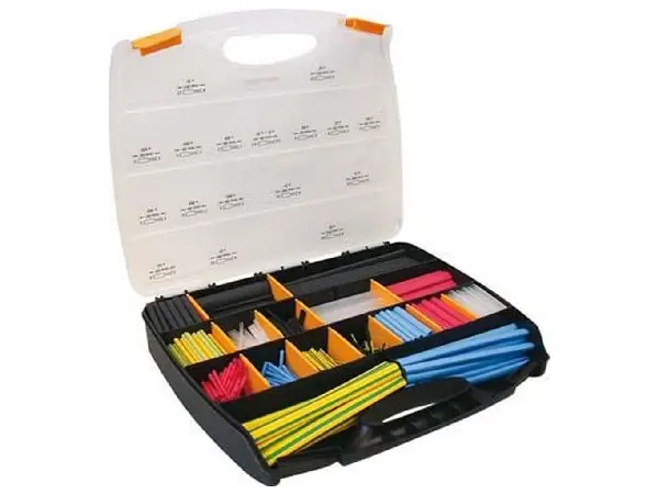 Surtido de tubos de goma encogibles en caliente Universal Hellermann Tyton