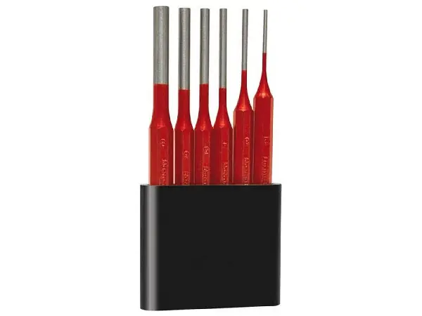 Juego de extractores de pasadores de 6 piezas plástico FORMAT 