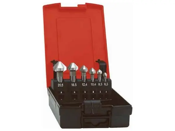 Jgo avellanadores conicos DIN335 K20 forma C 90 6,3-25mm FORMAT 