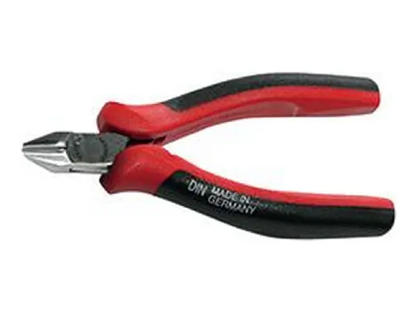 Cortaalambres electronica puntiagudo sin bisel 110mm FORMAT