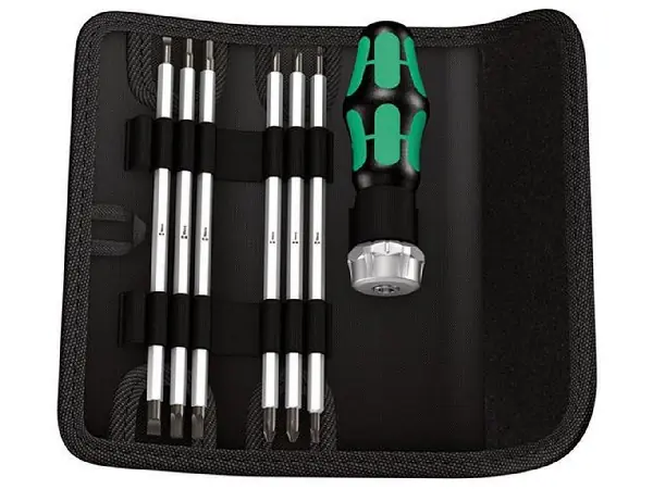 Juego de destornilladores de carraca Vario 7 piezas Wera