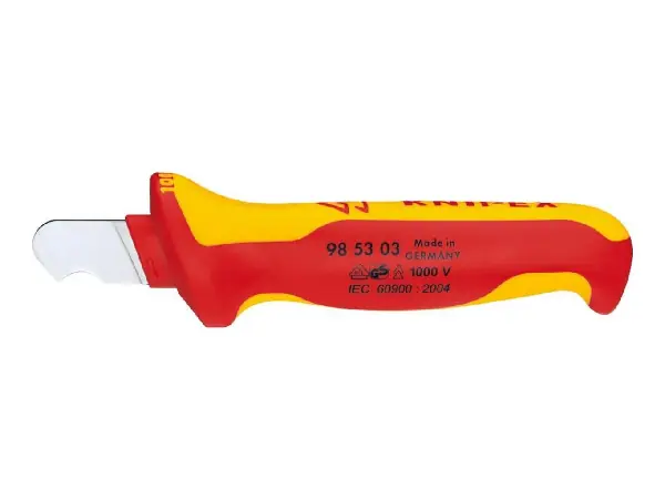 Cuchillo pelacables VDE curvados Knipex