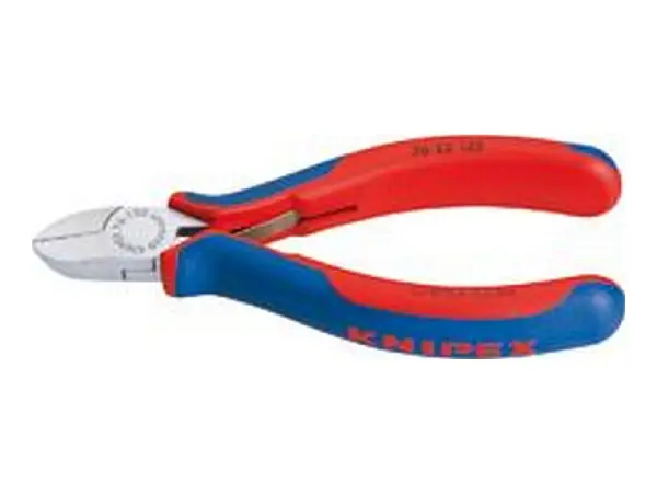 Alicates d corte diagonal p. electromecánica F2 pulidos 125mm Knipex