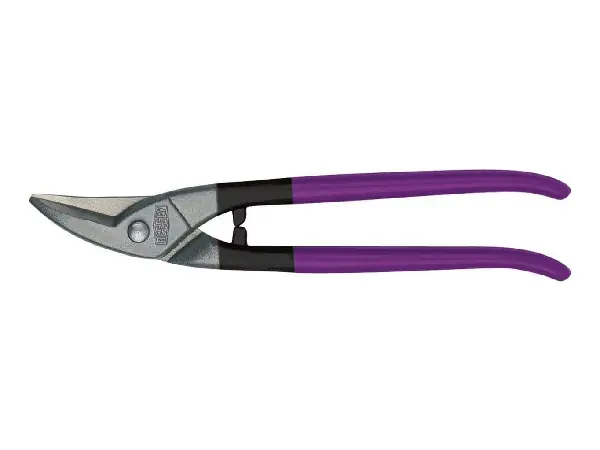 Tijeras curv. Chapa 275mm izda. HSS Erdi  