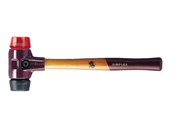 Mart. segur. SIMPLEX 60mm goma/plástico Halder  