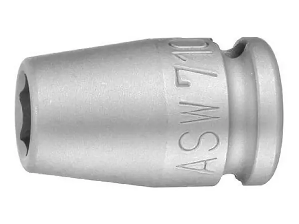 Llave vaso impacto 3/8